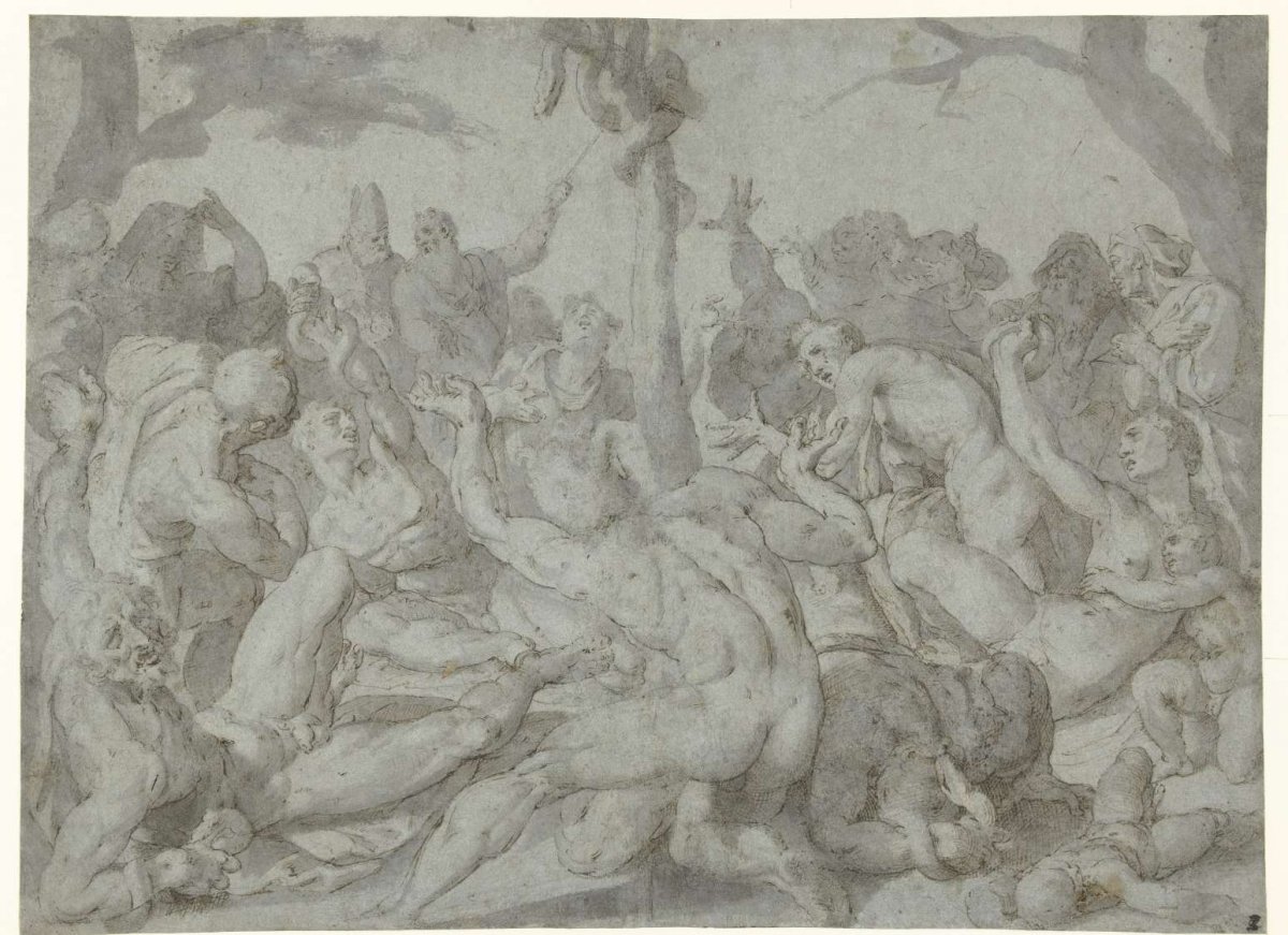 Establishment of the copper snake, anonymous, c. 1550 - c. 1599