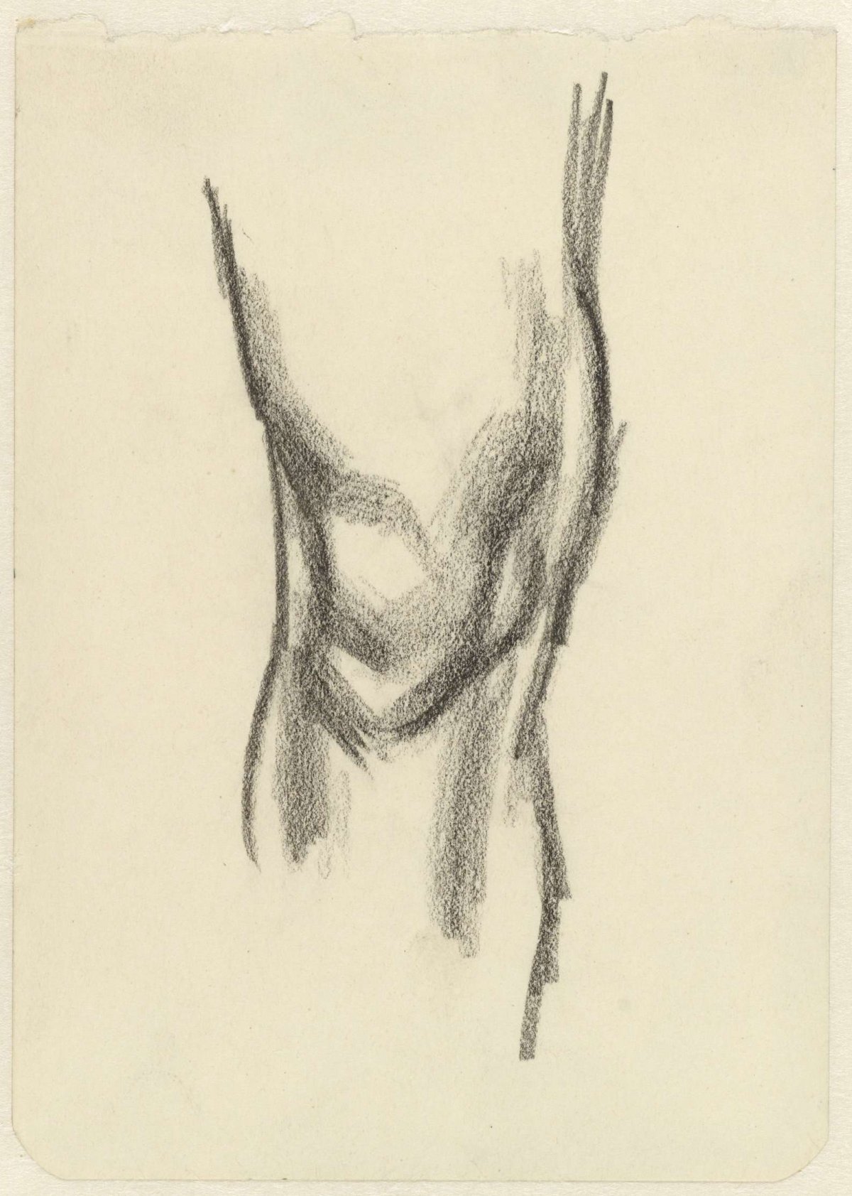 Study of a knee, Jan Toorop, 1868 - 1928