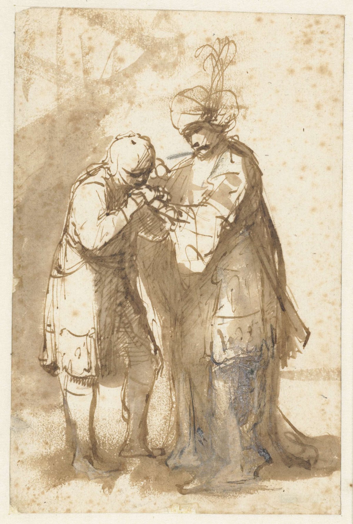 David says goodbye to Jonathan, Ferdinand Bol, 1643 - 1647