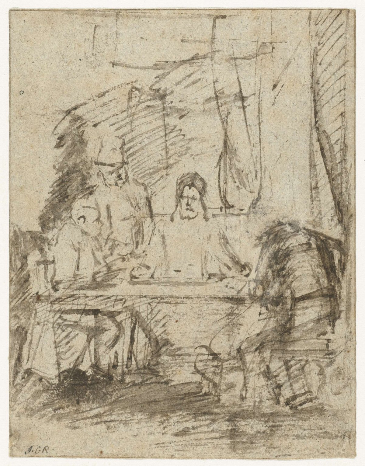 Supper at Emmaus, Rembrandt van Rijn, c. 1660