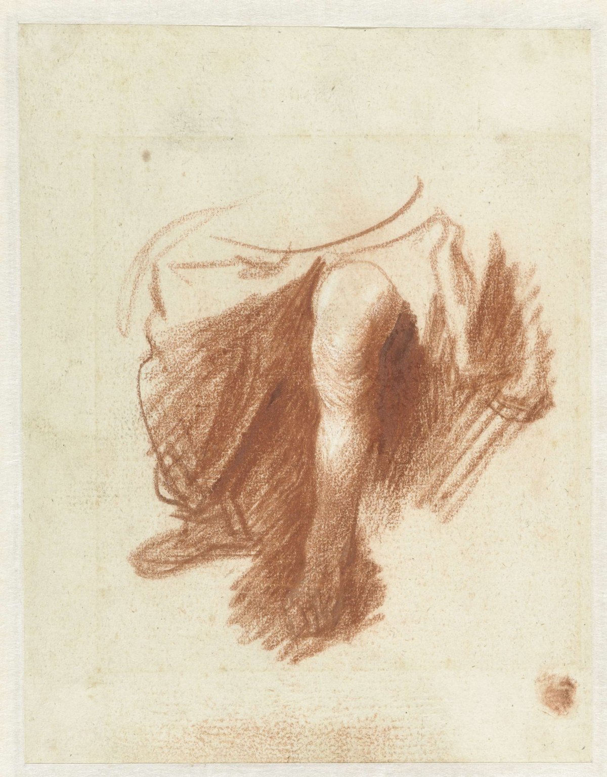 Study of a Woman’s Legs, Rembrandt van Rijn, c. 1628 - c. 1629
