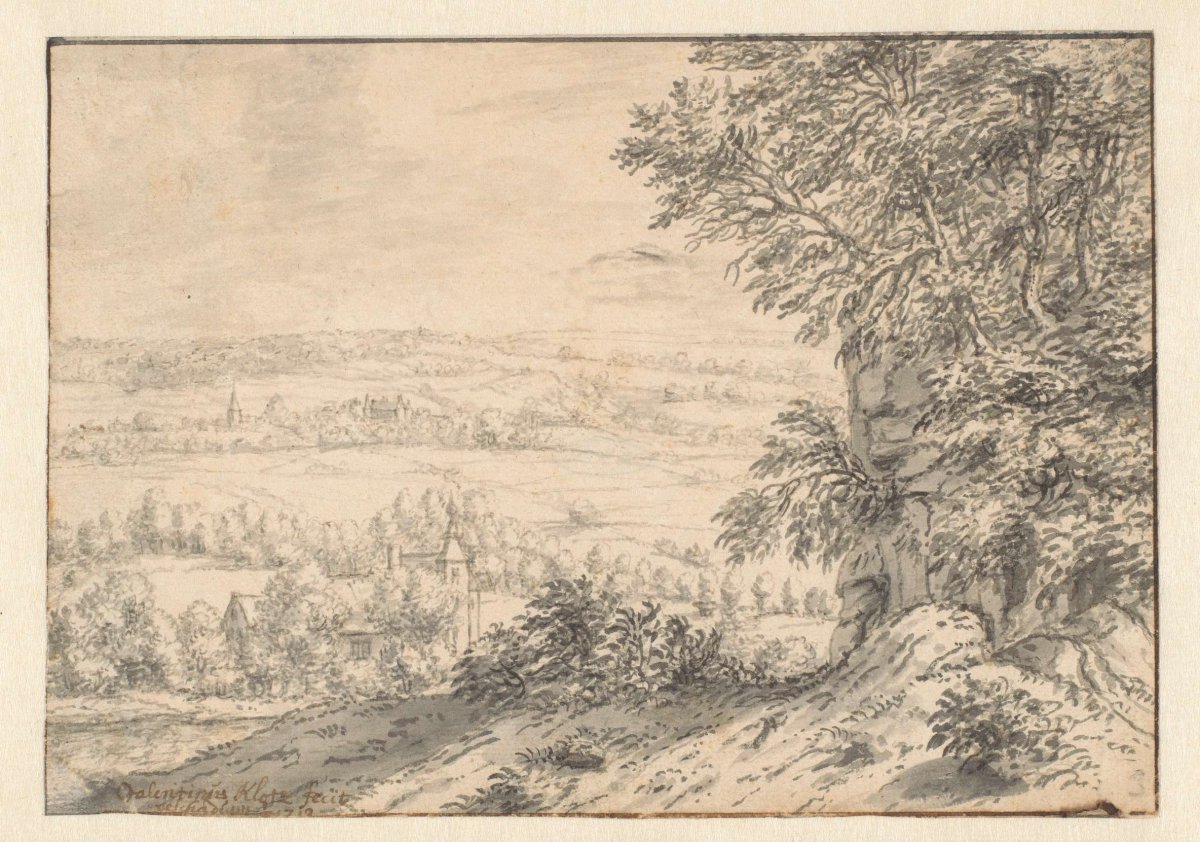 View near Maastricht, Valentijn Klotz, c. 1712 - c. 1713