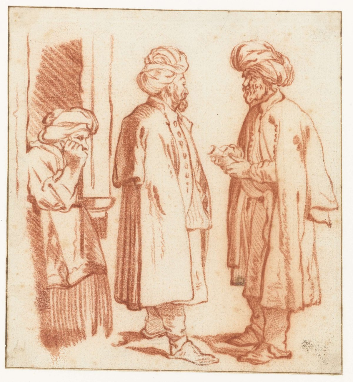 Three Orientals, Gerbrand van den Eeckhout, 1631 - 1674