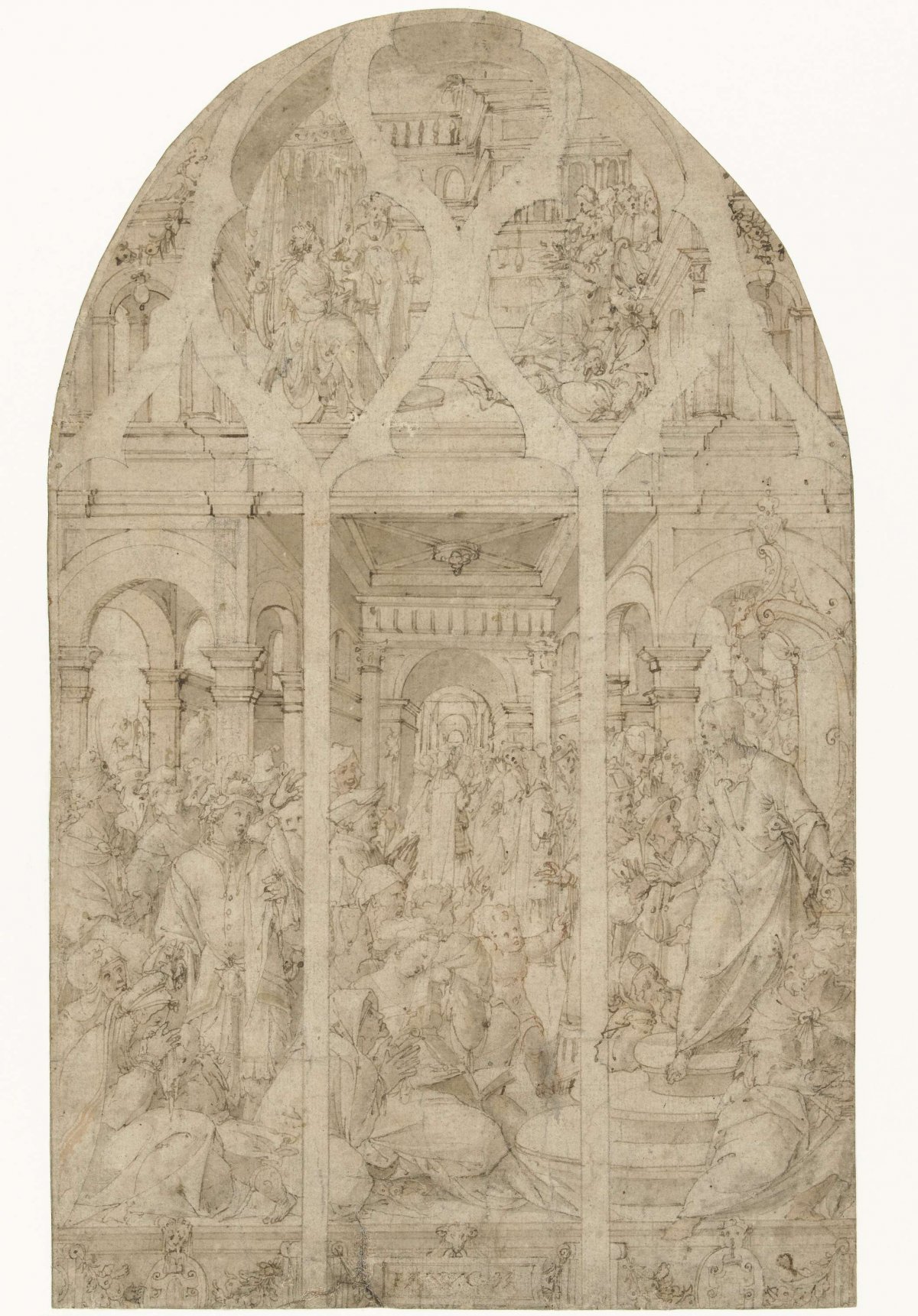 Preaching of Christ, anonymous, c. 1535