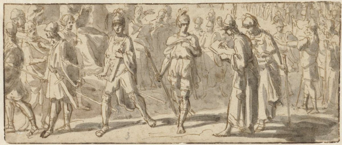 Romeinse soldaten, anonymous, 1600 - 1699