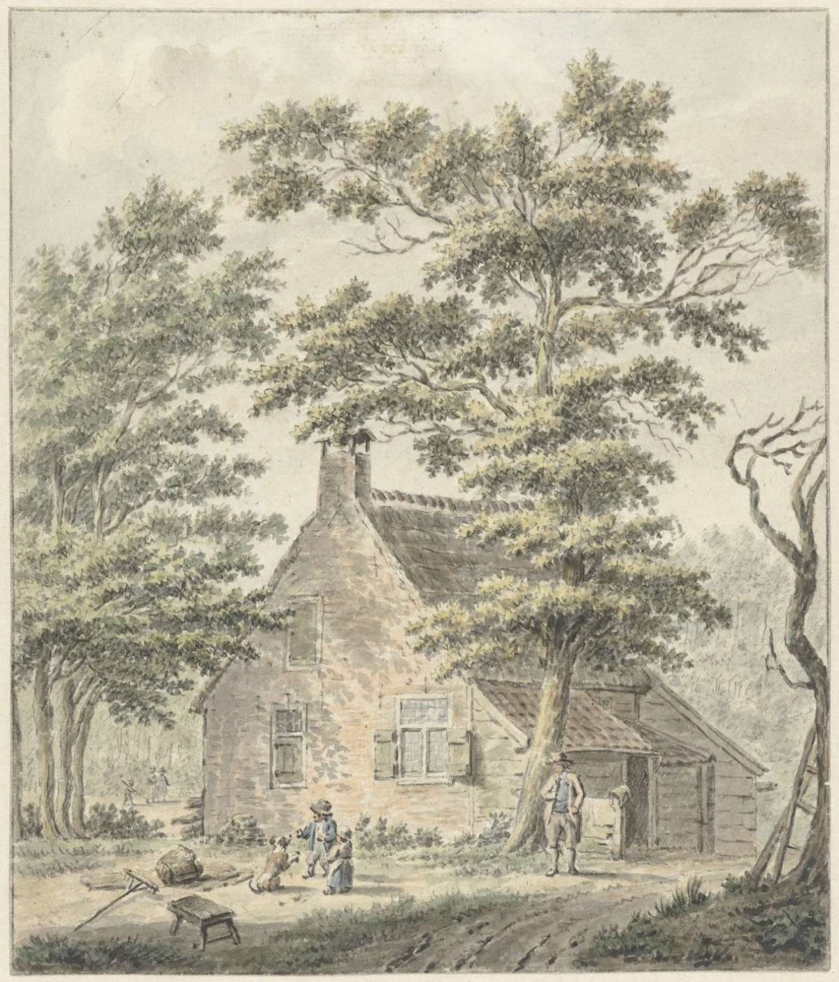 Huis in Aerdenhout, Warner Horstink, 1804