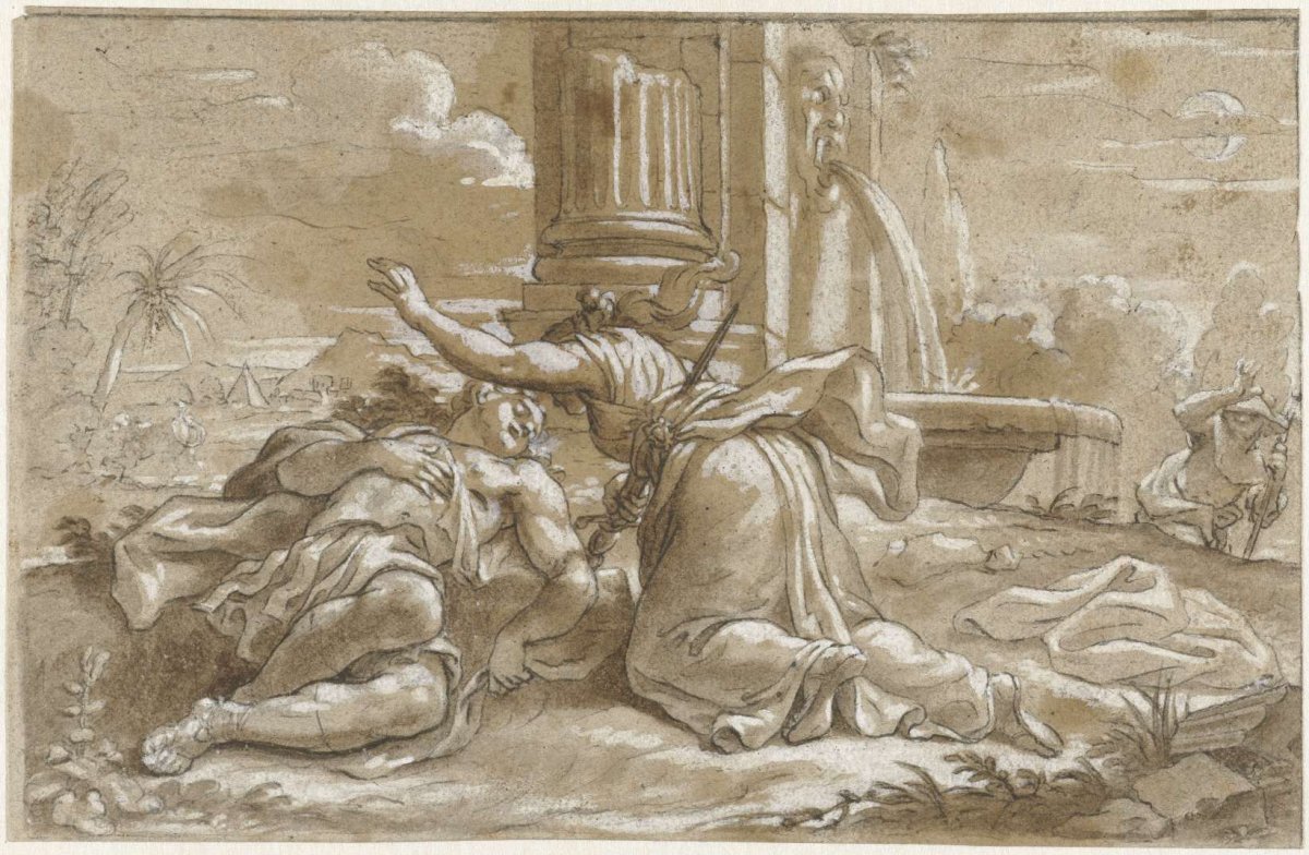 Pyramus en Thisbe, Paulus Moreelse, 1581 - 1638