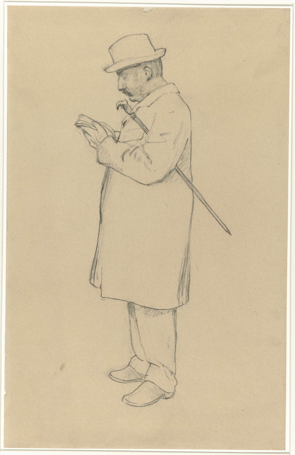 Portrait of Theo van Hoytema, Jan Veth, 1900 - 1917