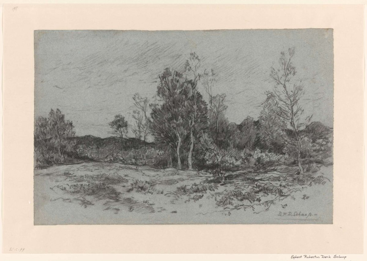 Landscape, Egbert Rubertus Derk Schaap, 1872 - 1939
