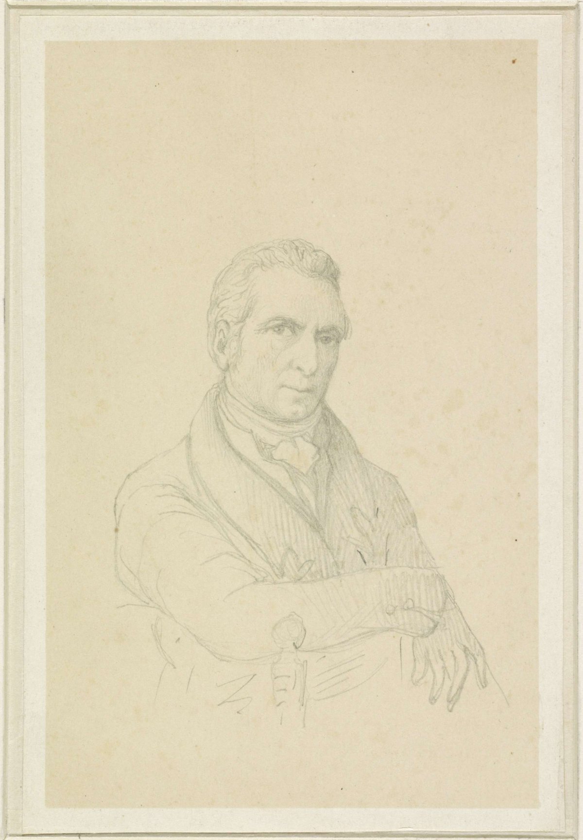 Portrait of Johannes Jelgerhuis Rienksz., Johannes Jelgerhuis, 1830 - 1836
