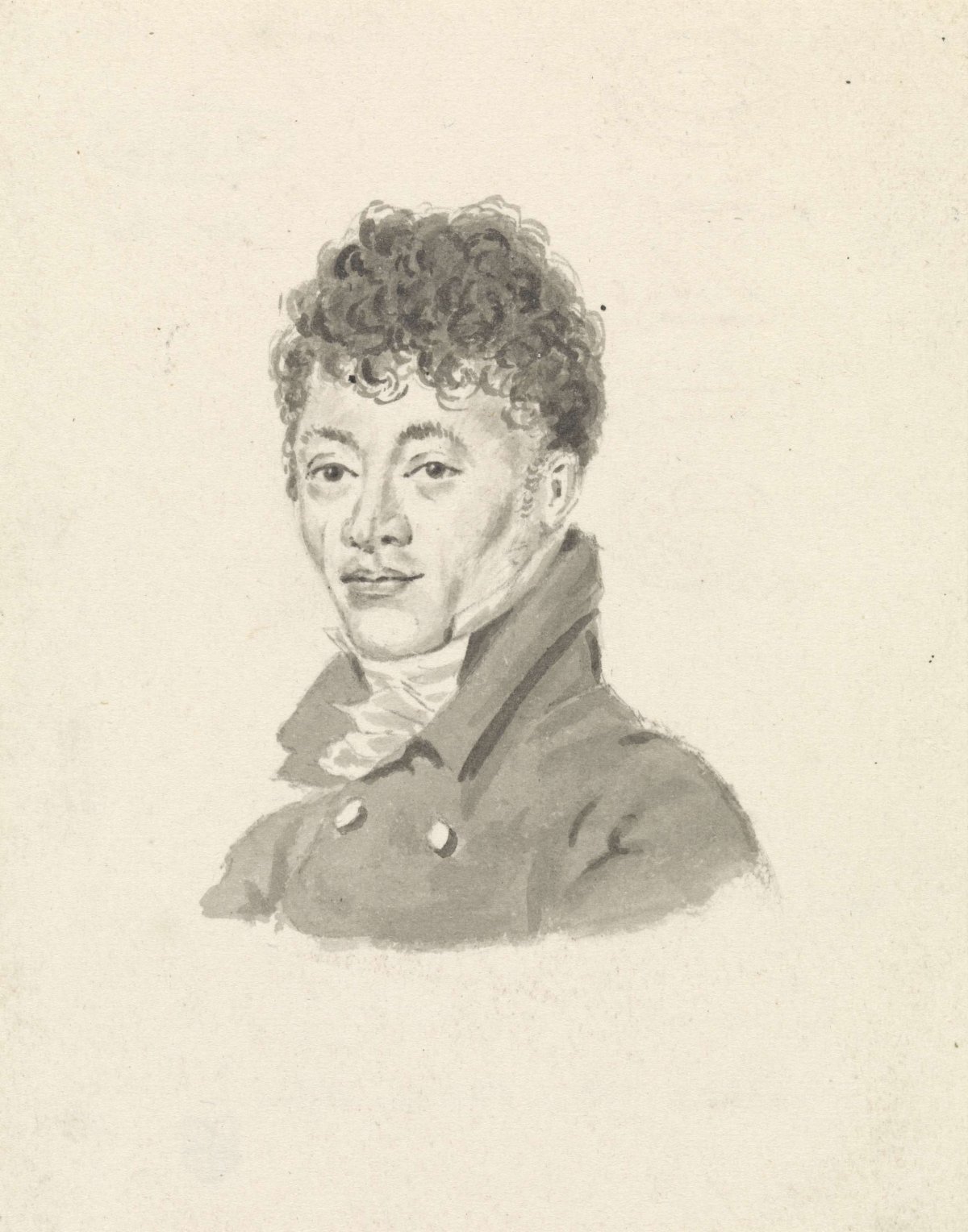 Portrait of Albertus Jonas Brandt, anonymous, 1800 - 1821