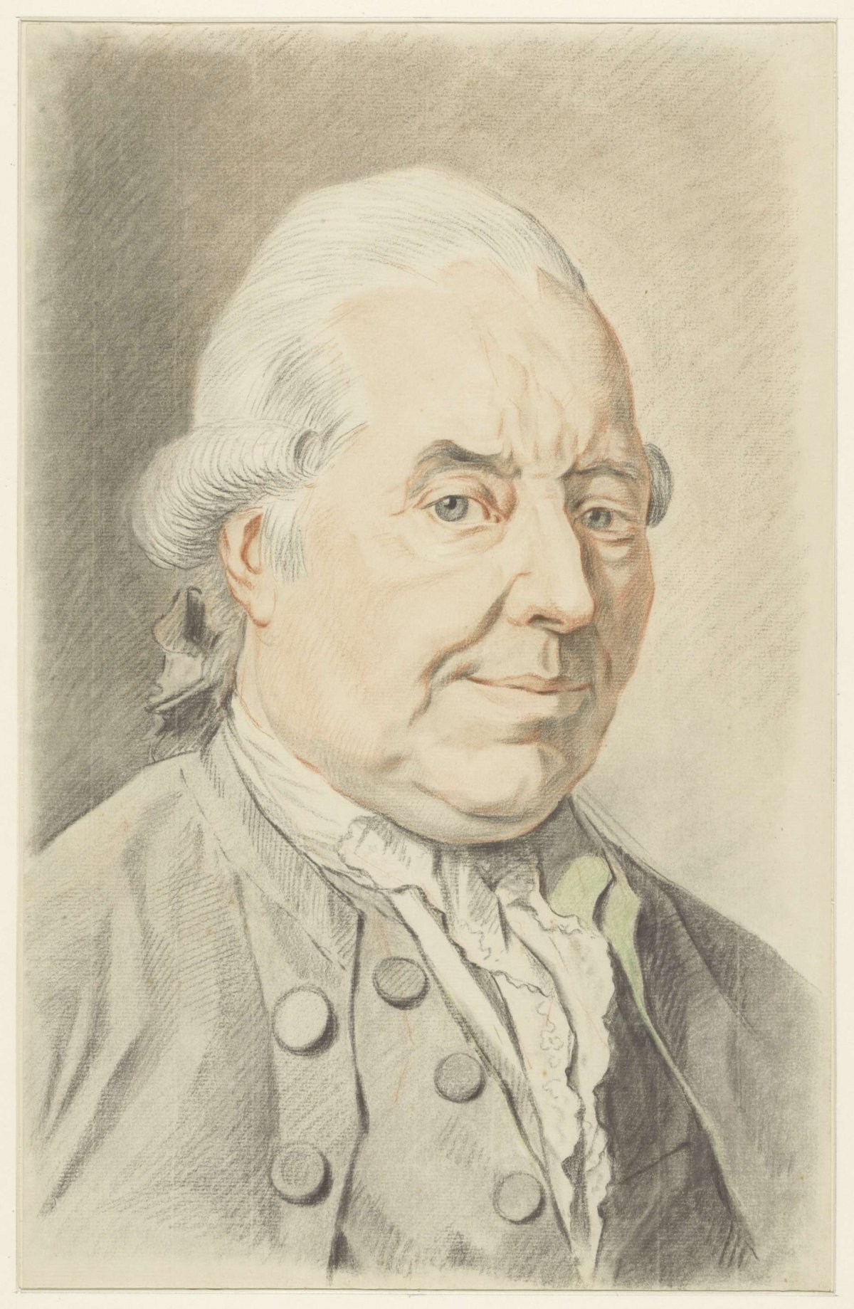Self-portrait of Jacob Perkois, Jacob Perkois, 1766 - 1804
