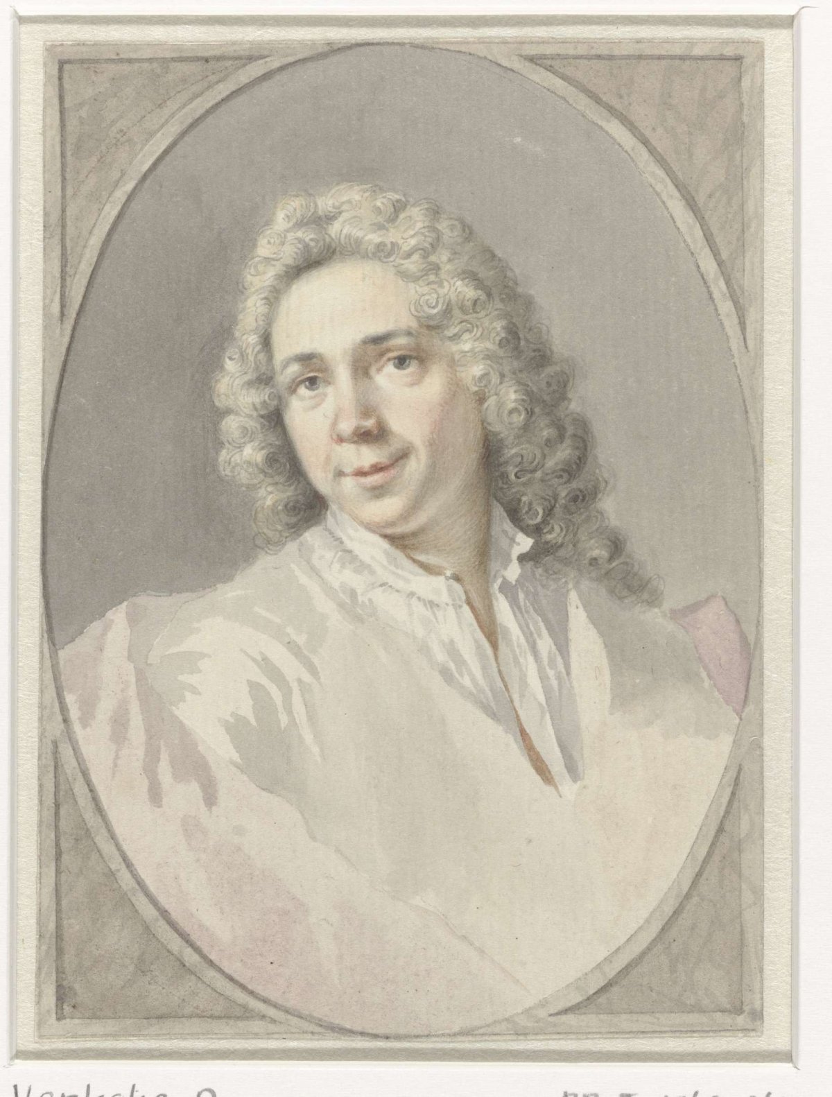Portrait of Isaac de Moucheron, Nicolaas Verkolje, 1683 - 1746