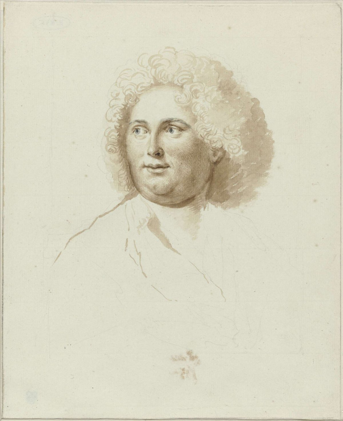 Portrait of the Painter Dirk Valkenburg, anonymous, 1685 - c. 1721