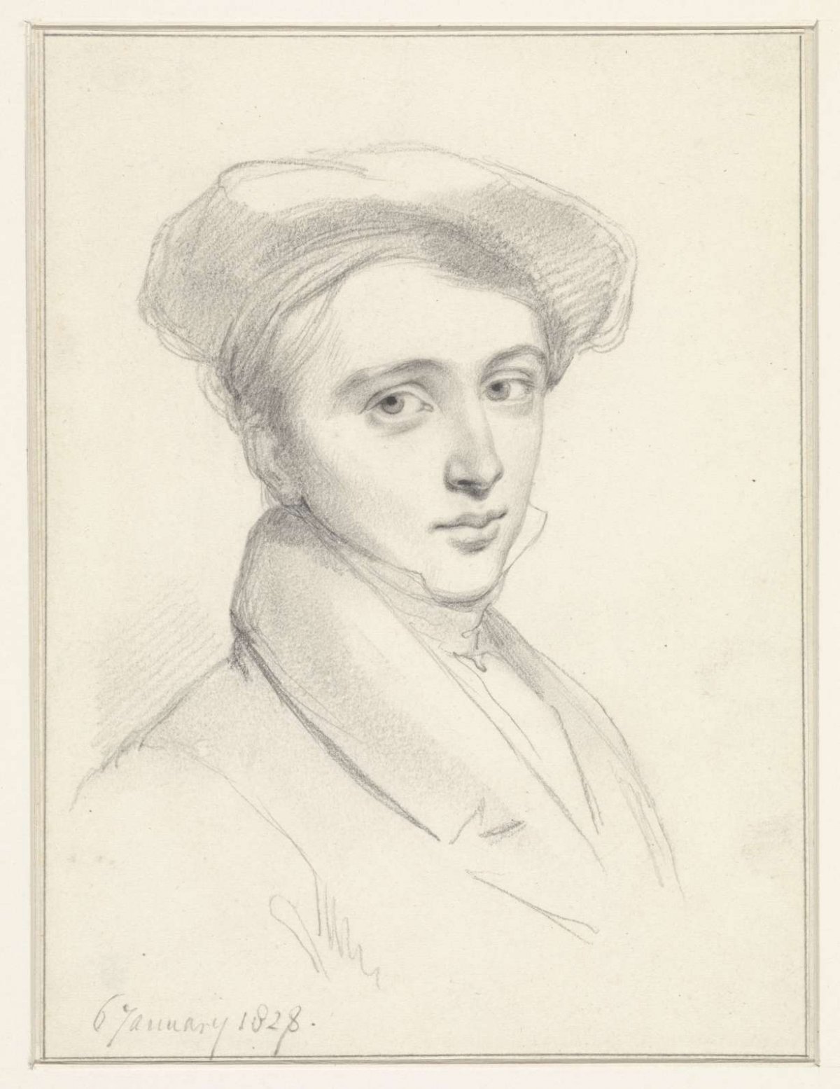 Portrait of Adriaan Henricus de Bruine, anonymous, 1828