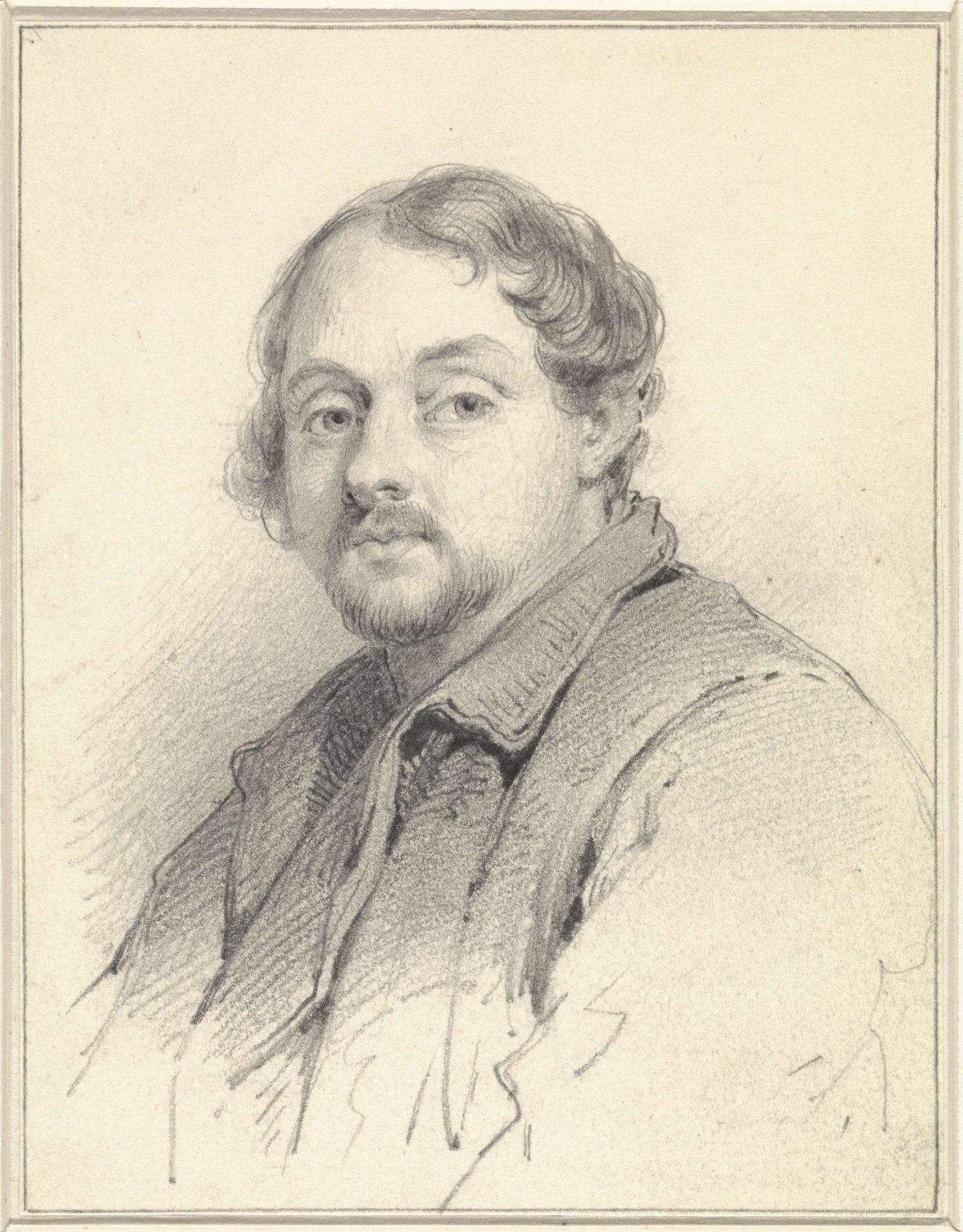Portrait of Karel-Hendrik Geerts, anonymous, 1840 - 1842