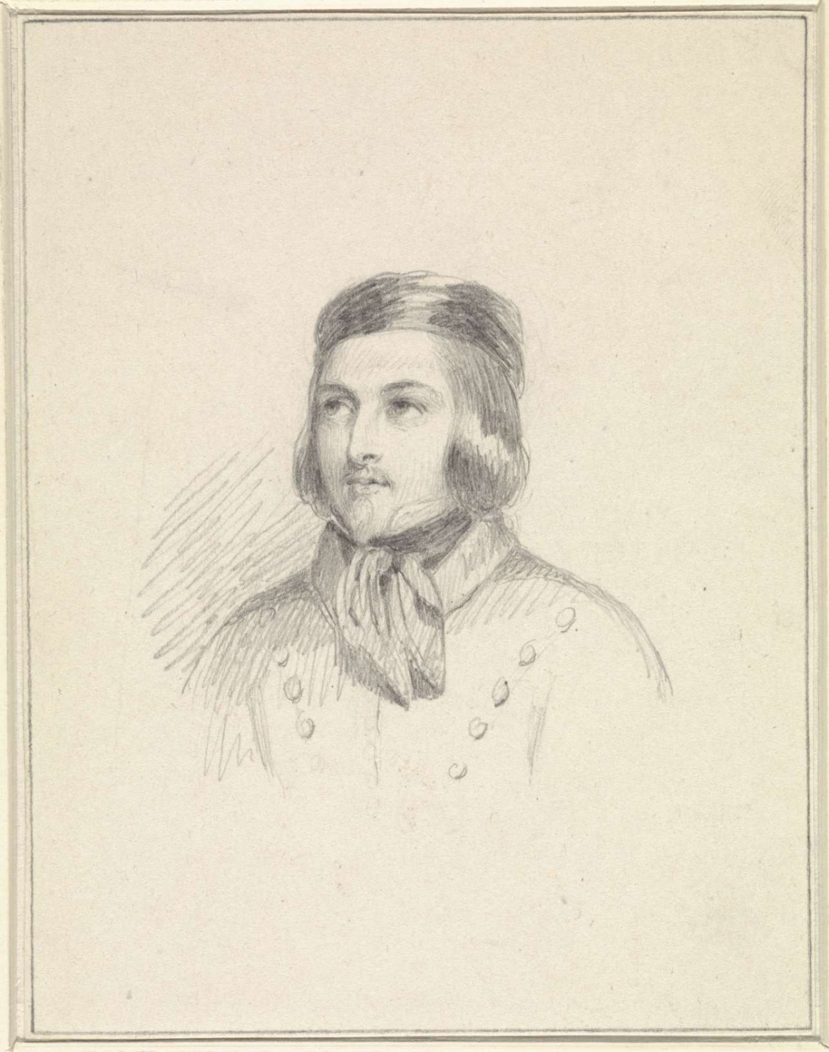 Portrait of Aloysius Geefs, anonymous, 1841