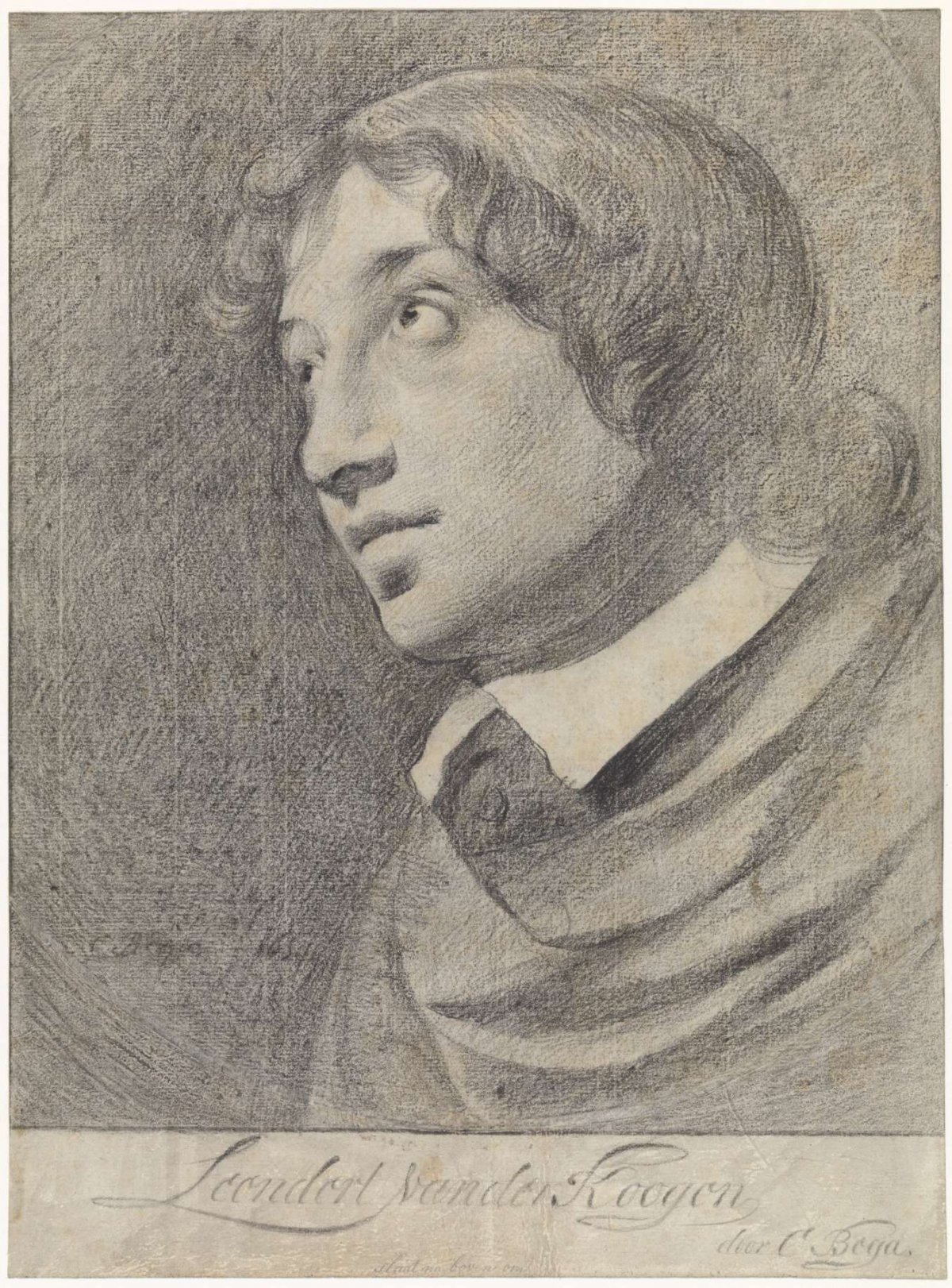 Portrait of Leendert van der Cooghen, Cornelis Pietersz. Bega, 1654