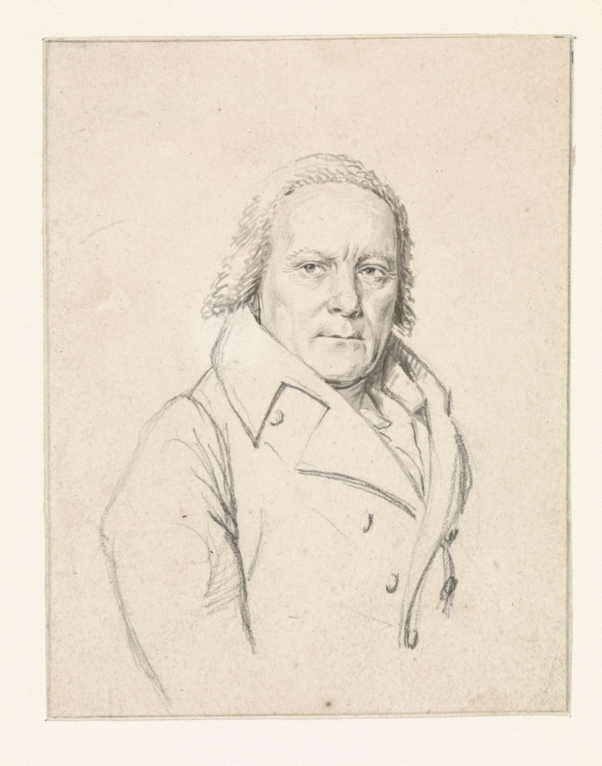 Portrait of Cornelis Buys, Hendrik Willem Caspari, 1811