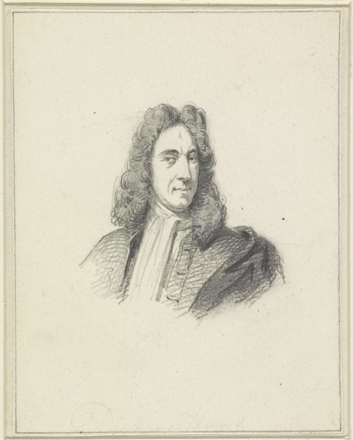 Portrait of Dirk Maes, anonymous, 1741 - 1845