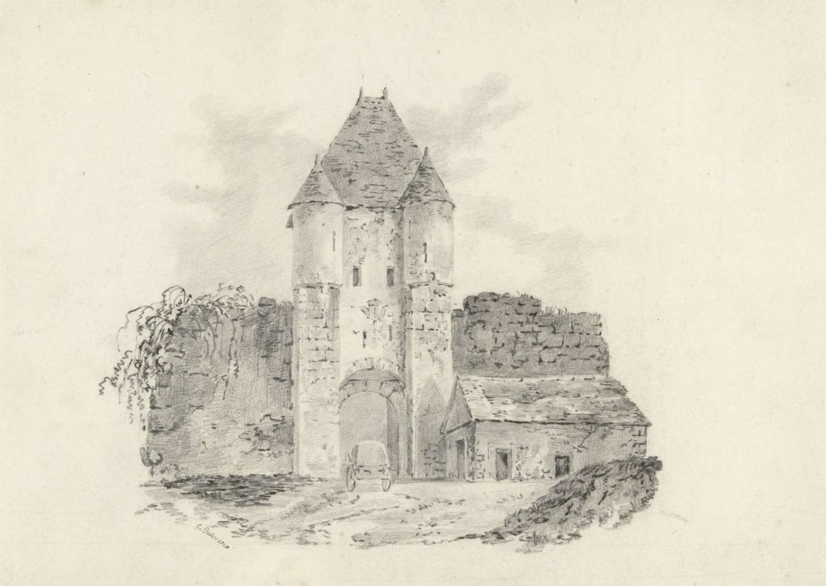 Poortgebouw, Carel Jacobus Behr, 1828