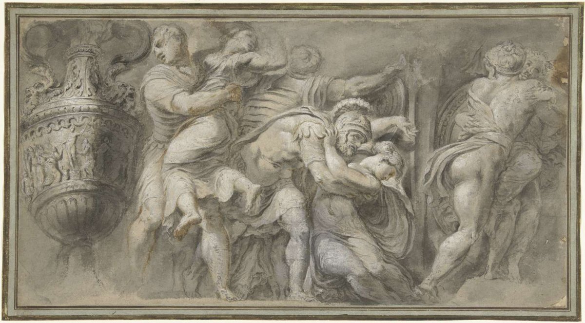 Sabijnse maagdenroof, anonymous, 1510 - 1600