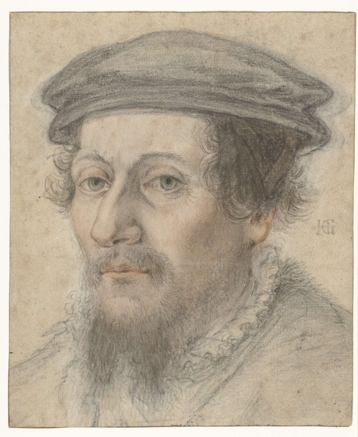 Portrait of an unknown man, anonymous, 1550 - 1599