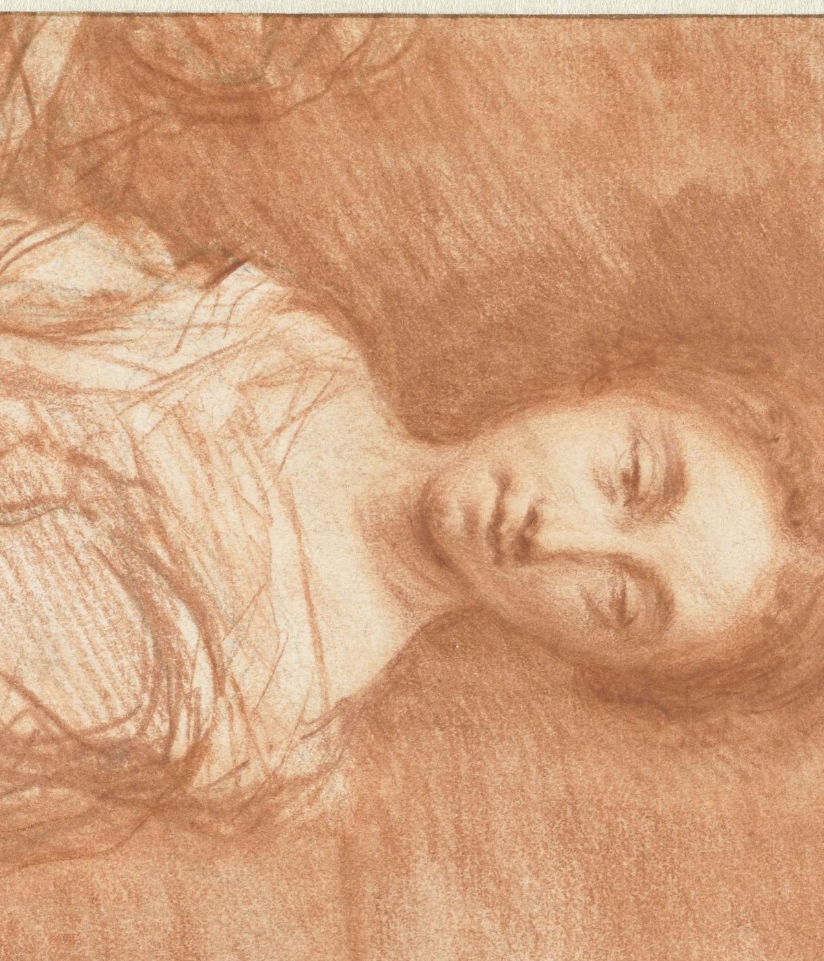 Portrait of an unidentified young woman, half in the face, Caspar Netscher, 1649 - 1684
