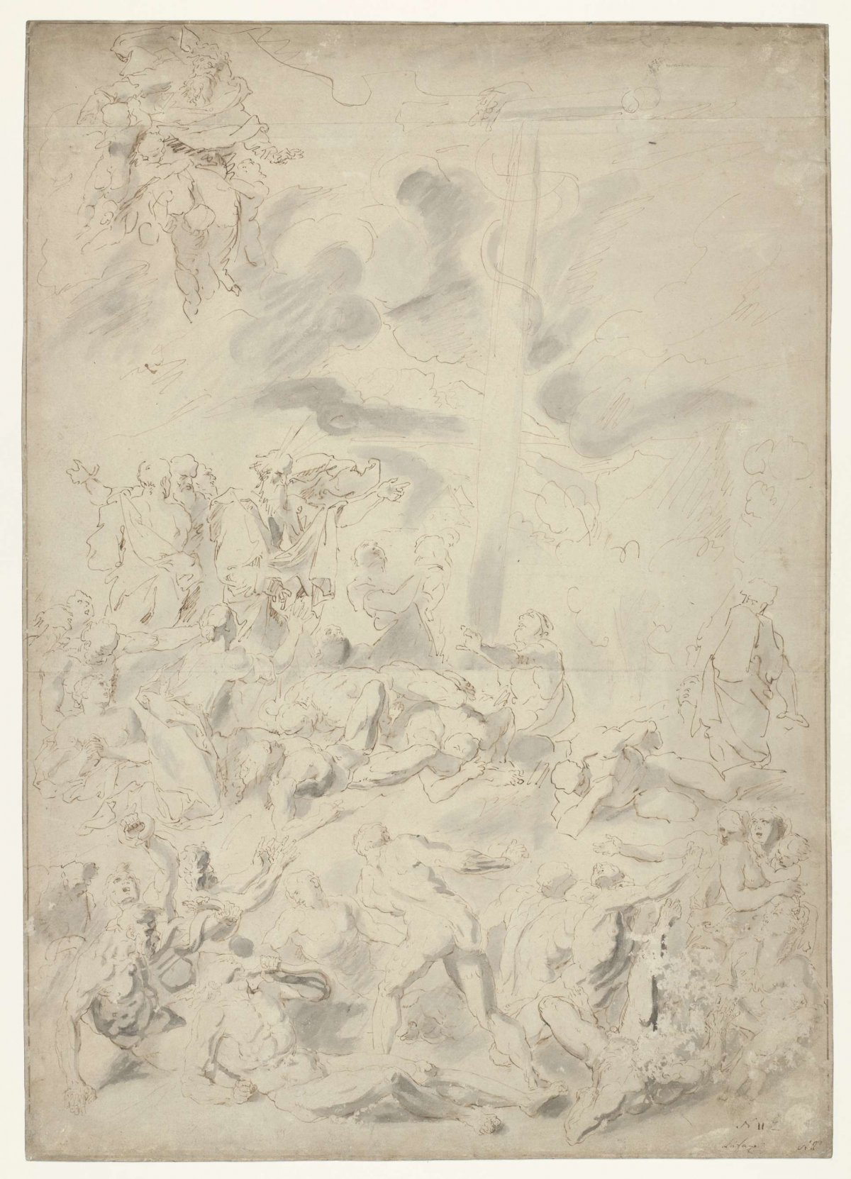 Pensive lady by candlelight, Hendrik Jacobus Scholten, 1834 - 1907