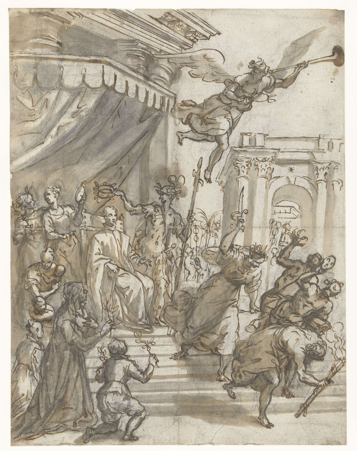 Coronation of a Magistrate, Alessandro Maganza, 1605 - 1615