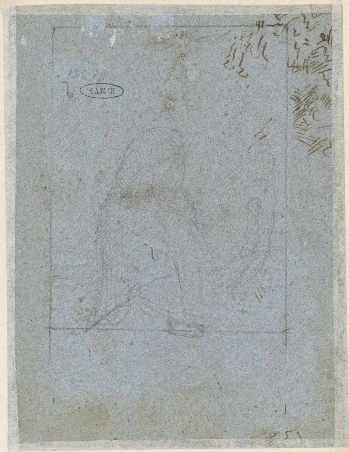 Study for an entombment, anonymous, 1508 - 1600