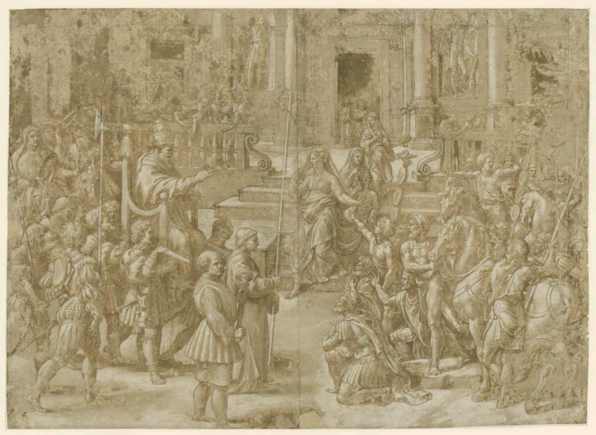 The Donation of Constantine, Giulio Romano, 1520 - 1524