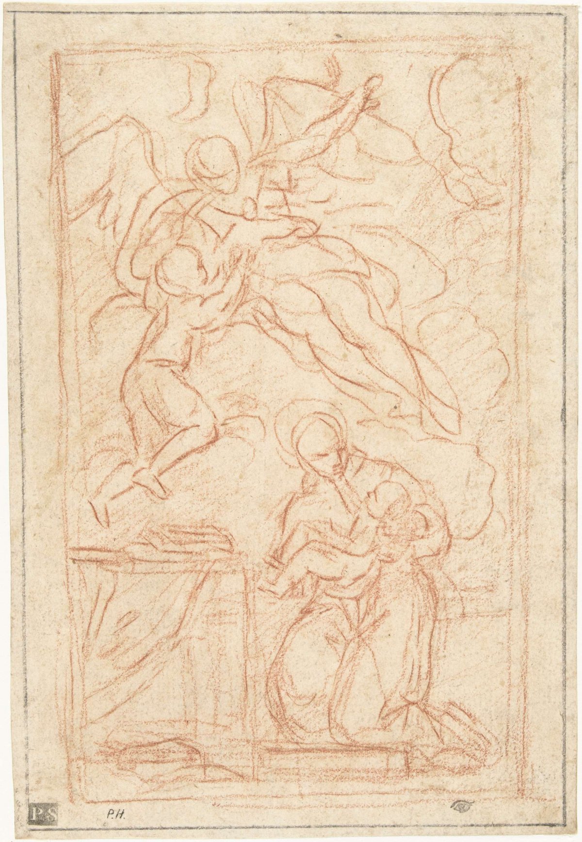 Design for an altarpiece featuring St. Anthony of Padua, Carlo Maratta, 1635 - 1713