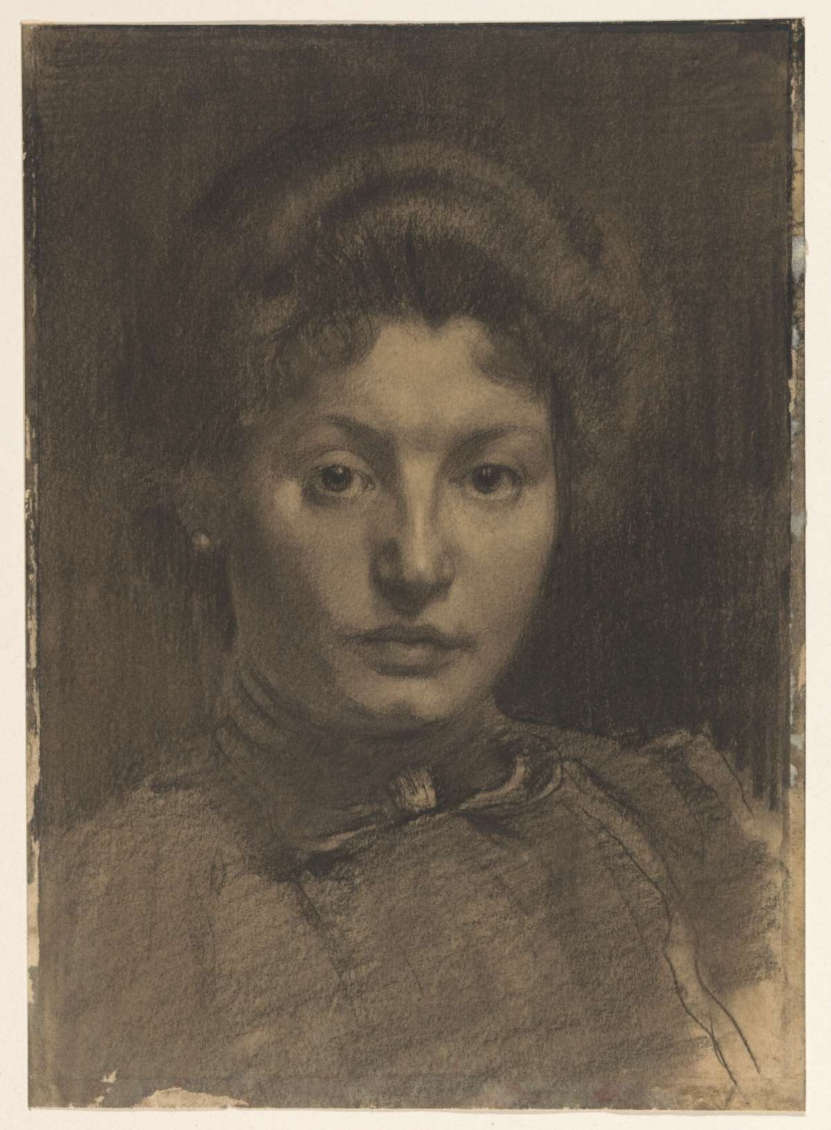 Portrait of Mrs. Marie Breitner-Jordan, Willem Witsen, 1870 - 1923