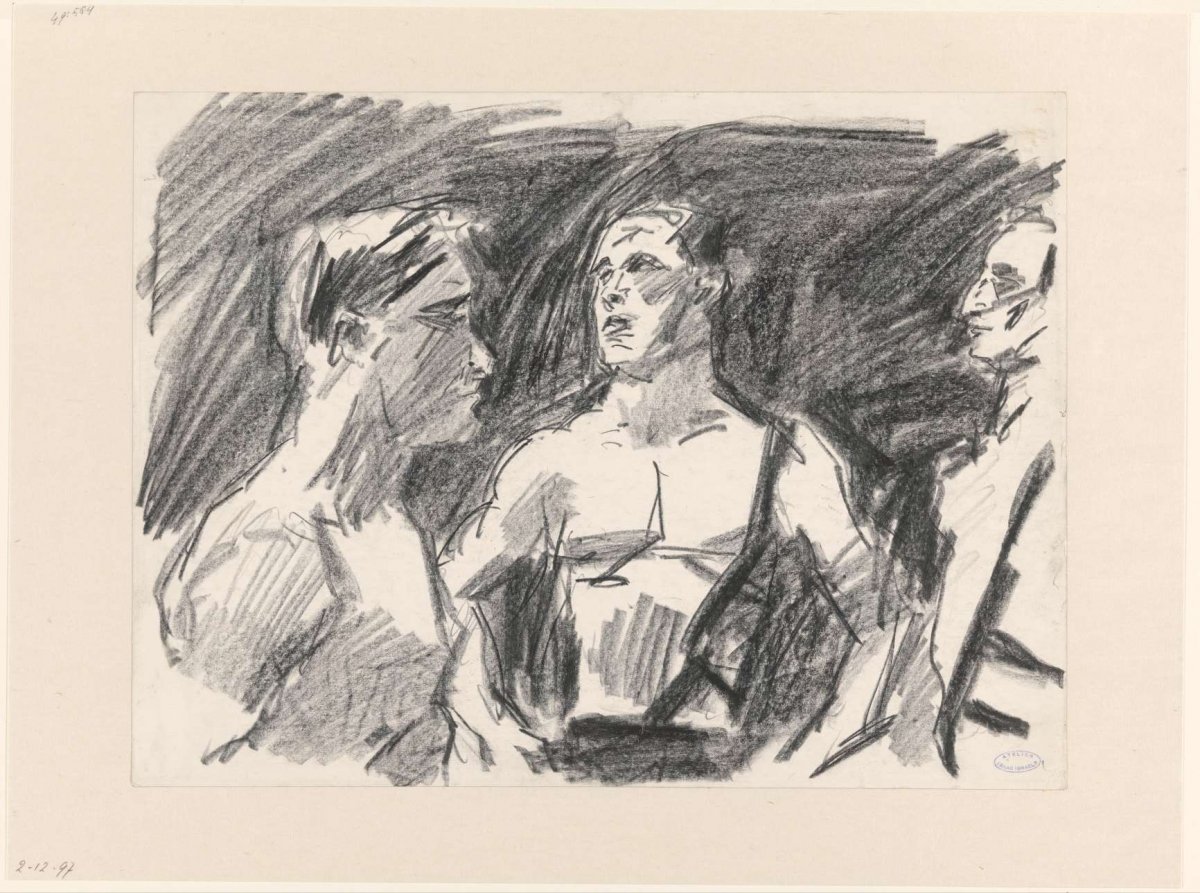 Circusacrobaten, Isaac Israels, 1875 - 1934