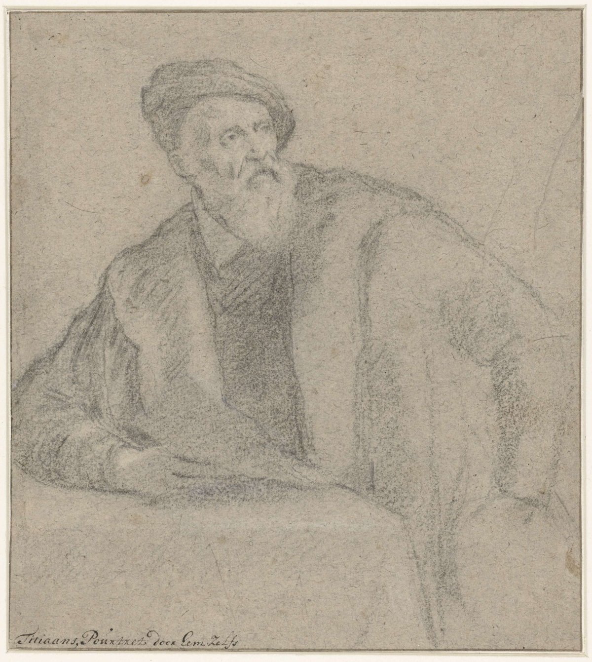 Portrait of Titian, anonymous, 1510 - 1620