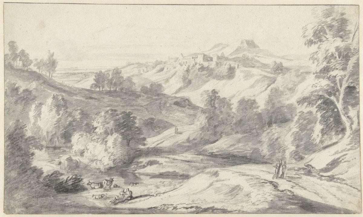 Mountain Landscape, anonymous, 1600 - 1699