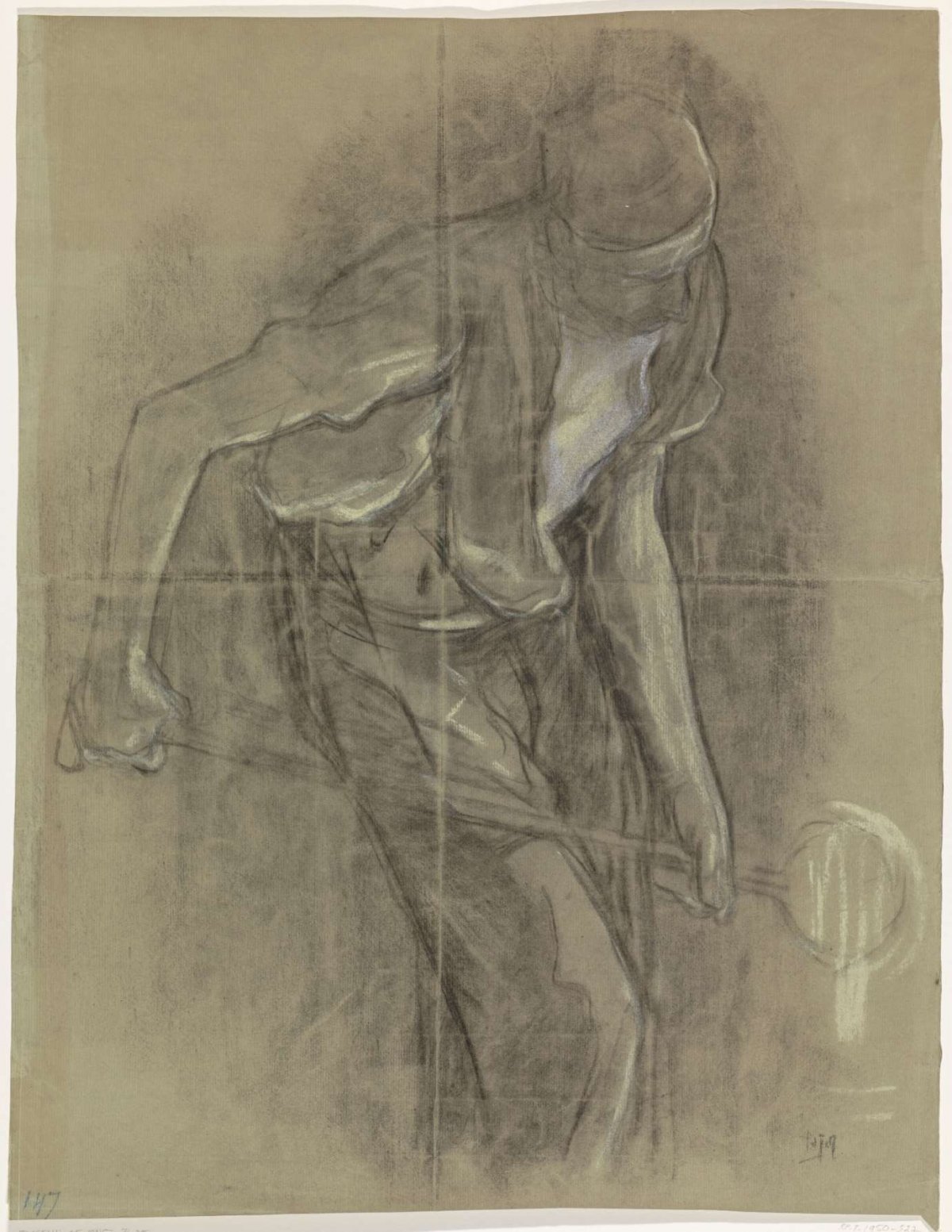 Arbeider in staalfabriek, Pieter de Josselin de Jong, 1871 - 1906