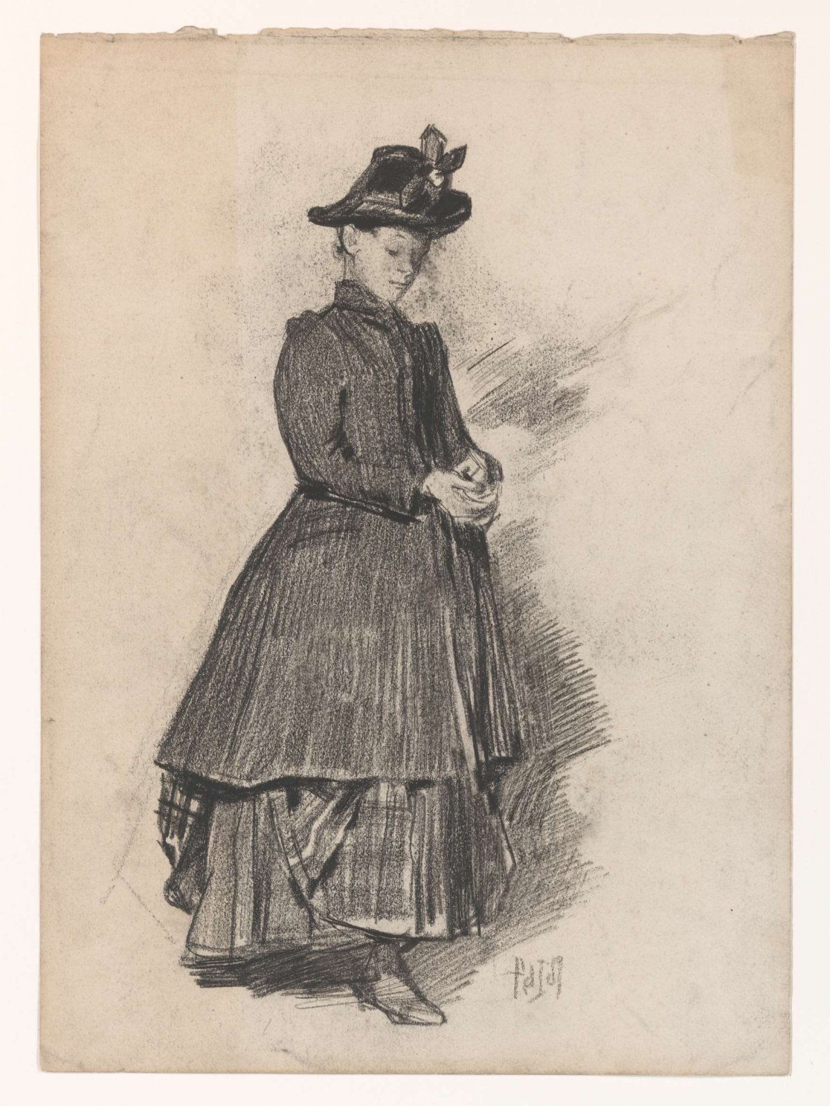 Kerkgang, Pieter de Josselin de Jong, 1871 - 1906
