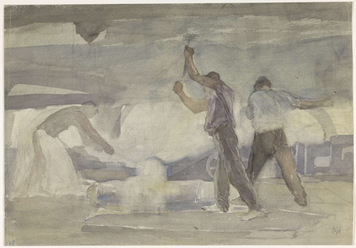 Smederij, Pieter de Josselin de Jong, 1871 - 1906