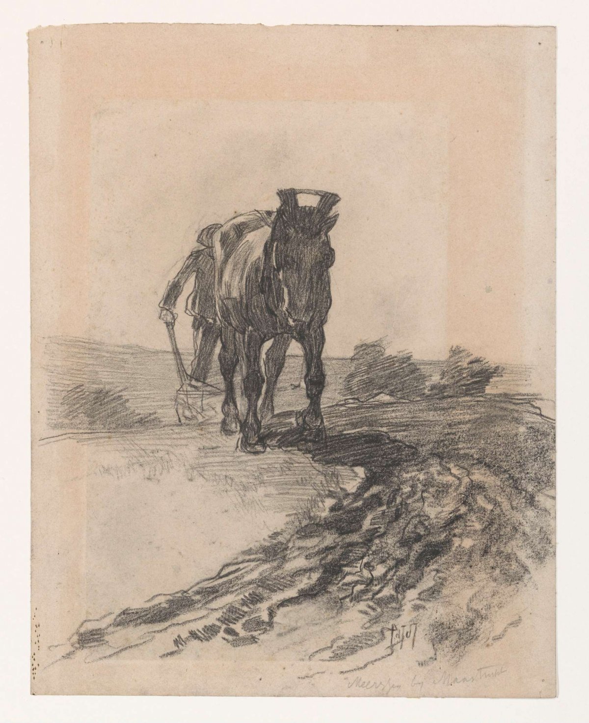 Ploegen, Pieter de Josselin de Jong, 1871 - 1906