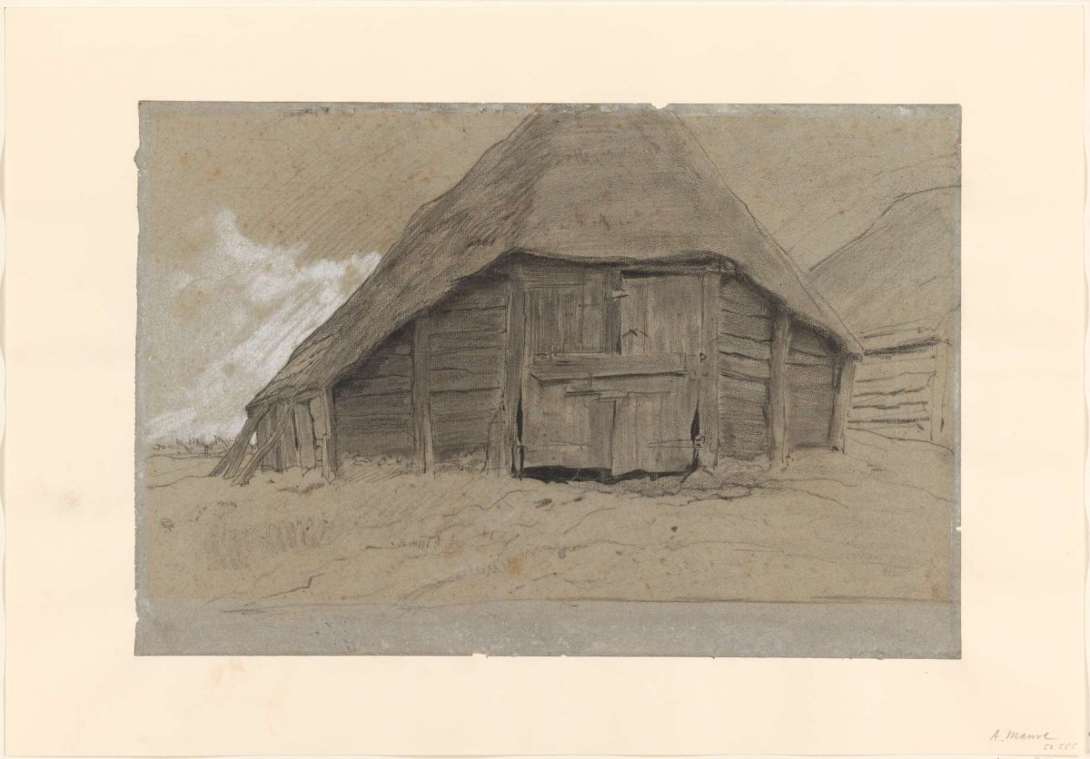 Schaapskooi, Anton Mauve, 1848 - 1888