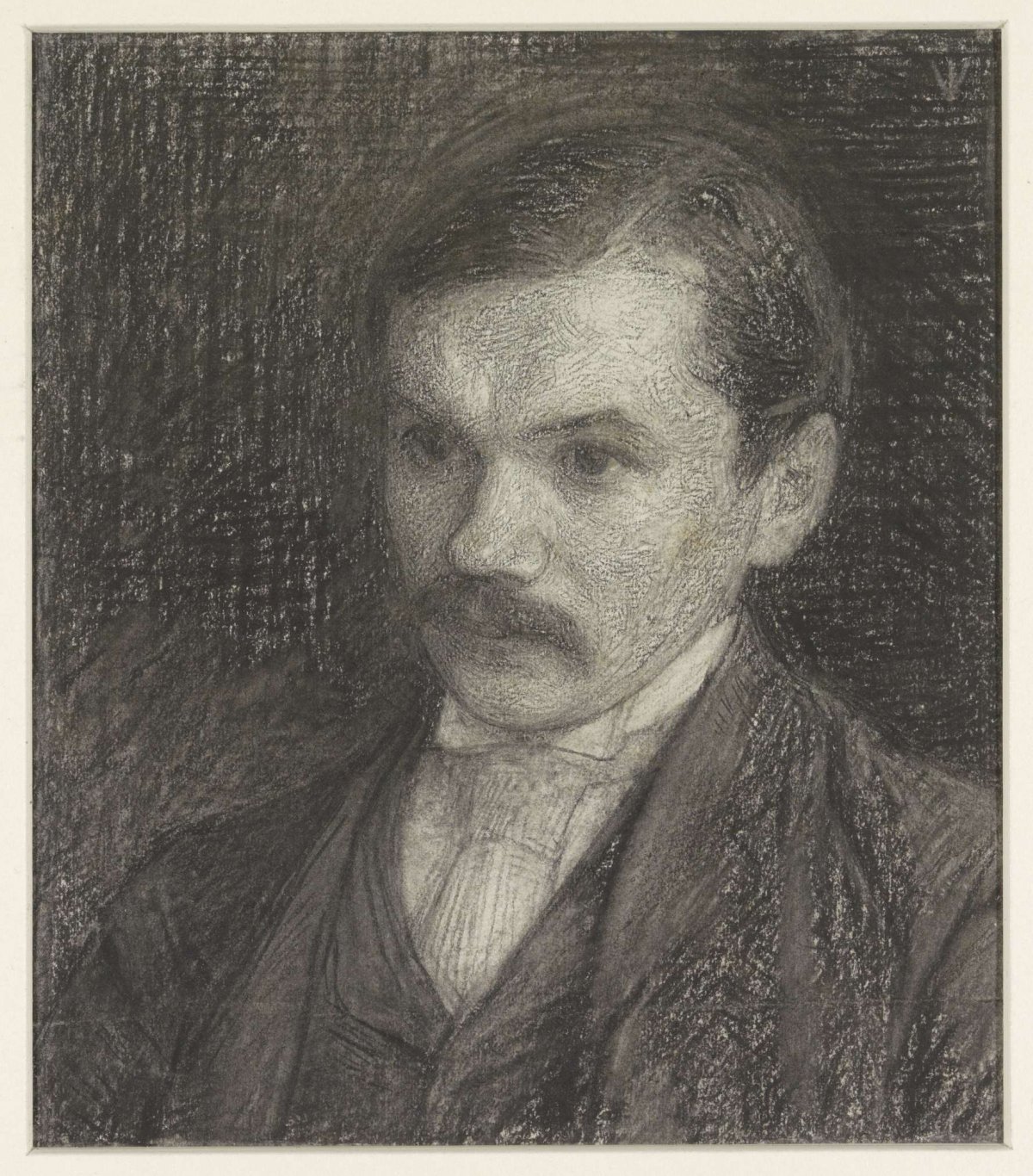 Portrait of the writer Frederik Willem van Eeden, Jan Veth, 1874 - 1925