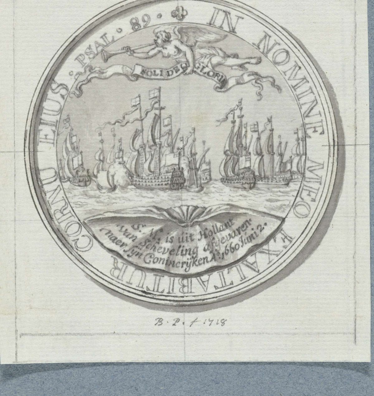 Medal on the Peace of Breda, Bernard Picart, 1718