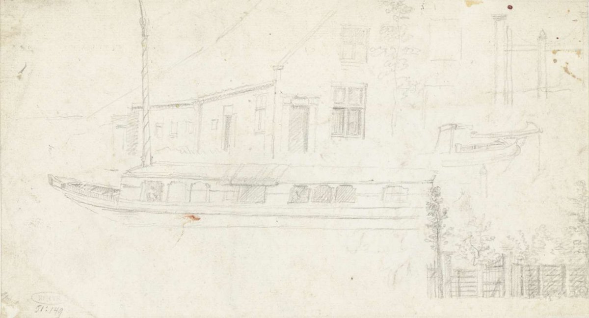 Trekschuit, Bernard Picart, 1683 - 1733