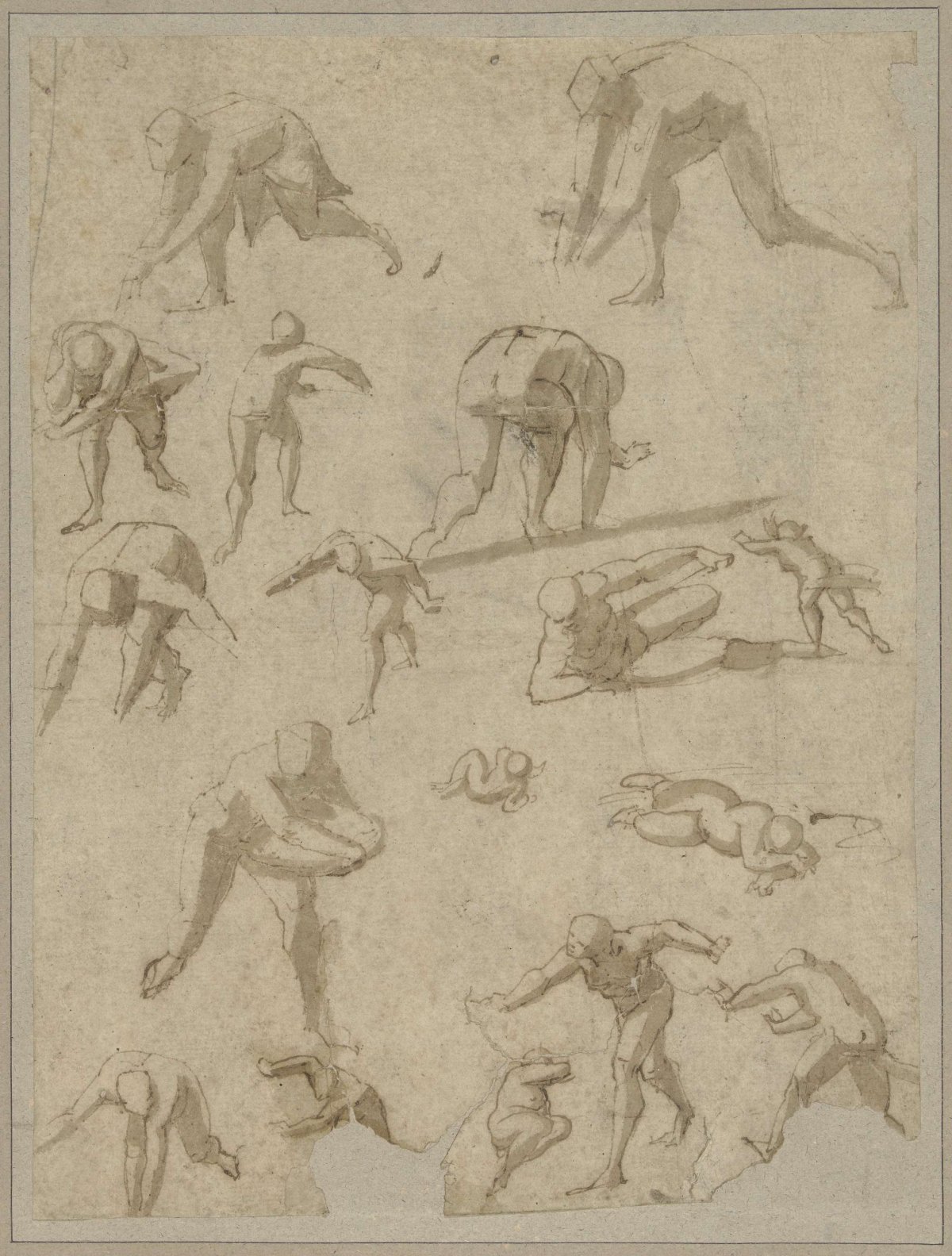 Bewegende figuren, Luca Cambiaso, 1540 - 1620