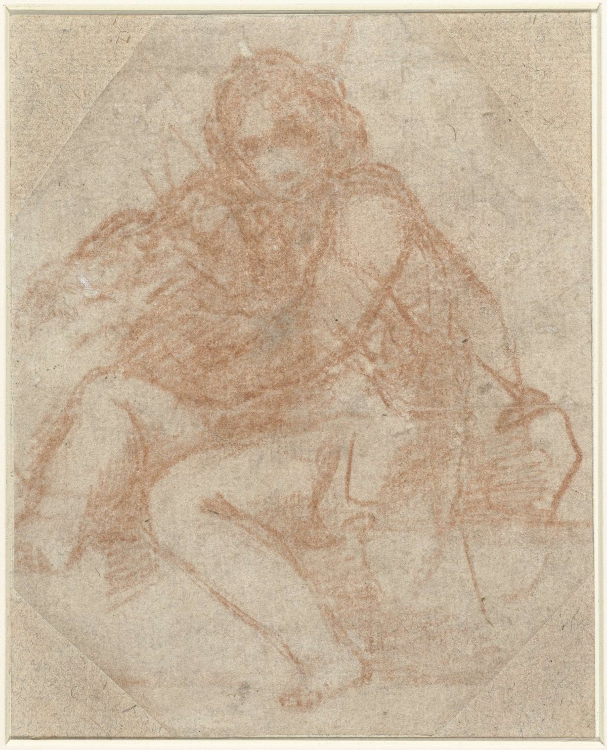 John the Baptist with the lamb, anonymous, 1500 - 1549