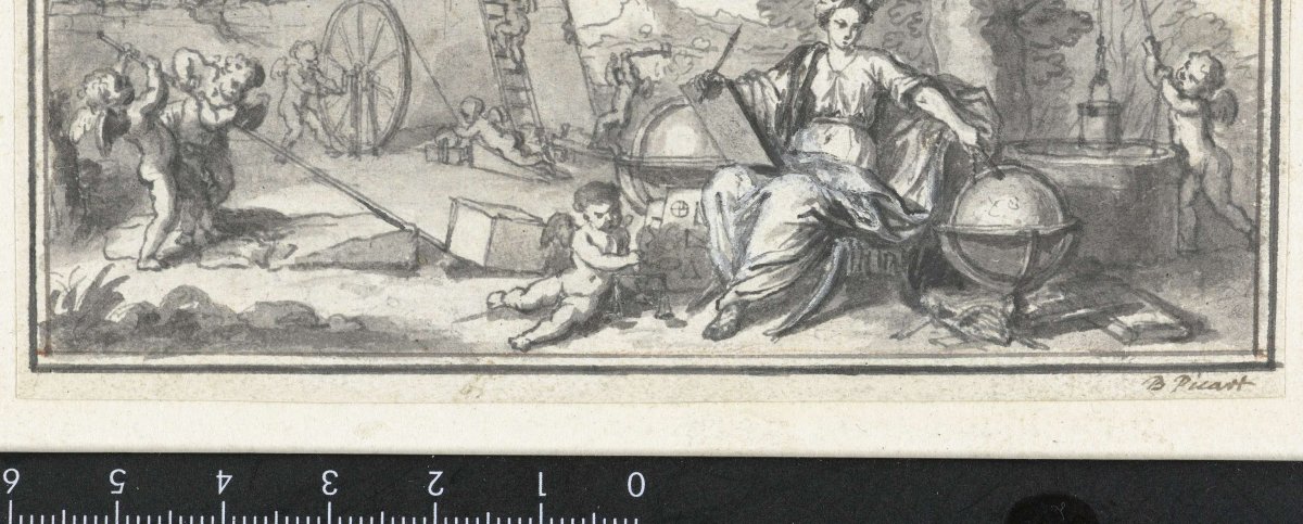 Allegory of the Sciences, Bernard Picart, 1683 - 1733