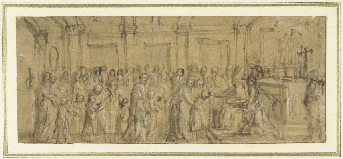 Ceremonie der confirmatie, Nicolas Poussin, 1604 - 1665