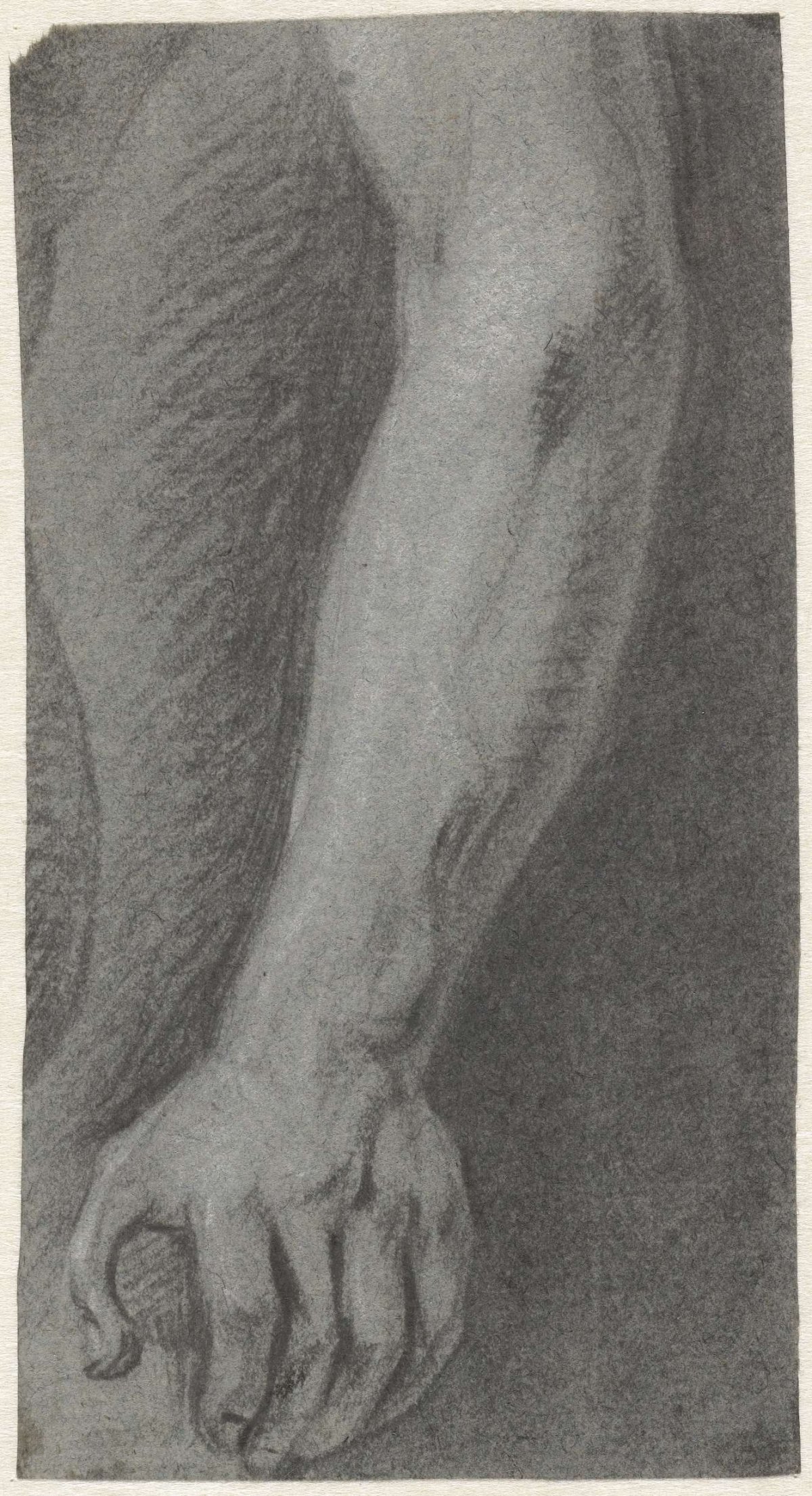 Study of an arm, Simon Andreas Krausz, 1770 - 1825